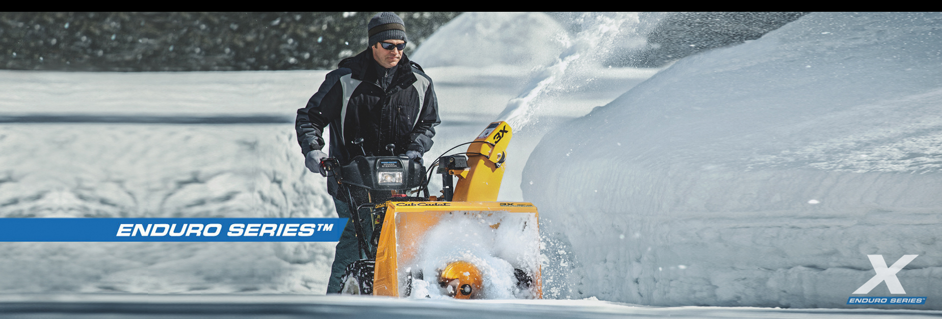 Passez l'hiver sereinement grâce aux fraises à neige Cub Cadet